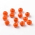 Cuentas de madera naranja 6mm precio por 20 gramos - comprar online