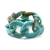 Anillo de eslabones acrílicos