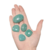 Set cabujones amazonita natural (40 gramos) - comprar online