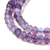 Tira facetada piedra natural fluorita 3x2mm - comprar online