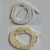 Tira facetada piedra natural topacio rondelle 3x2mm