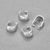GANCHOS DROPS DE ACERO 304 COLOR PLATA (PACK X 5U.) - comprar online