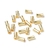 Tubitos goldfilled oro 18k 6x3mm (10 unidades) - comprar online