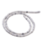 Tira piedra natural howlite disco 4x2mm - comprar online