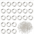 Argollitas plata 925 2,8x0,6mm (precio por 100 unidades) - comprar online
