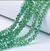 Tira de cristal facetado electrochapado 3x2mm - comprar online