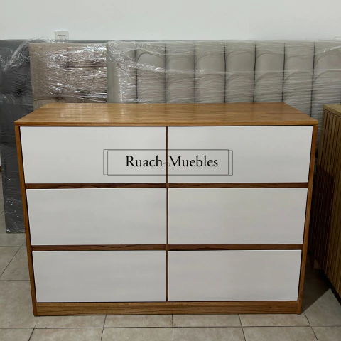 Cómoda 6 cajones medidas. - comprar online