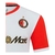 Camisa Feyenoord I 25/26 - Torcedor Castore Masculina - Branca e vermelha - FR SPORTS