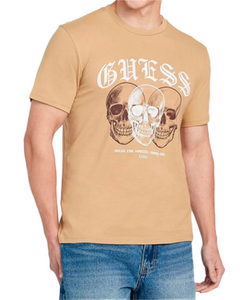 Polera Guess Hombre Cafe - 3 Calaberas - comprar en línea
