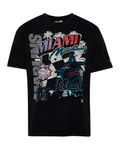 POLERA NEW ERA HOMBRE - NEGRA MIAMI - comprar en línea