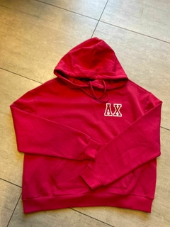 POLERON ARMANI FUCSIA LOGO - comprar en línea