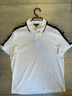 POLERA MK HOMBRE - PIQUE LOGO BLANCA - comprar en línea