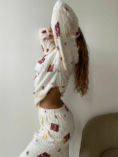 Conjunto polar soft Sophie estampado - comprar online