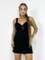 Conjunto Feminino em Sensoriale Shorts e Cropped de Alça na internet