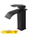 Torneira preta do banheiro da cachoeira, pias do navio da vaidade, torneira mist - comprar online