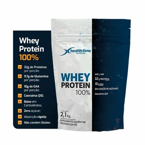Whey Protein 100% Refil (2,1kg) - Sabor: Chocolate Branco