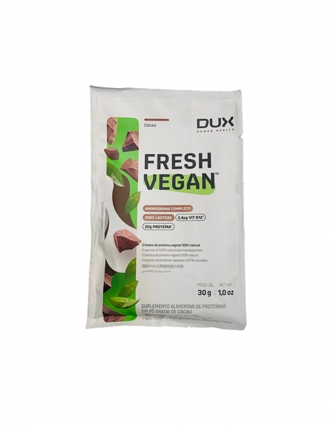Fresh Vegan Sachê (30g) - Sabor: Cacau