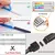 luzes de tira led controle app mudança cor rgb led luz 2m/5m/10m/20m/40m - Plugado