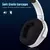 Fone de ouvido para jogos sem fio duplo NUBWO G06 com microfone para PS5, PS4, PC, celular, switch fone de ouvido Bluetooth sem fio de 2,4 GHz - Plugado