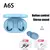 Auscultadores sem fio Bluetooth com microfone, TWS Earbuds, fone de ouvido com c