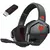 Imagem do Fone de ouvido para jogos sem fio duplo NUBWO G06 com microfone para PS5, PS4, PC, celular, switch fone de ouvido Bluetooth sem fio de 2,4 GHz