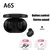 Auscultadores sem fio Bluetooth com microfone, TWS Earbuds, fone de ouvido com c - Plugado