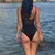 Traje de Baño estilo Trikini Cruzado de Cuello Alto - Tech Refresh Store