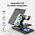 Base de Carga Inalámbrica 3 en 1 (Teléfono - Auriculares - Smartwatch) - Tech Refresh Store