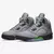 Air Jordan 5 Green Bean na internet