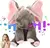 Elefante de Pelúcia que Canta e Interage - Meu Papito