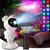 Proyector Astronauta 5 en 1 | Galaxia, Parlante Bluetooth, Ruido Blanco y Luz de Estrellas
