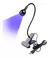 Mini lámpara LED UV con cable, diseñada para secar uñas rápidamente.