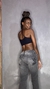 Calça jeans cintura baixa na internet