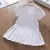 Piquenique de Sol – Vestido Infantil Casual com Gola Colorida - comprar online