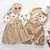 Ursinhos Gêmeos – Conjunto Infantil 2 Peças para Meninos e Meninas - Flor e Pipa
