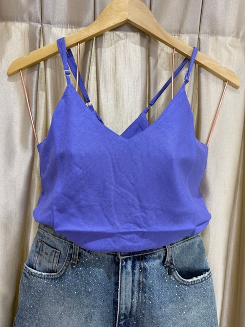 Regata Alça Fina Viscose