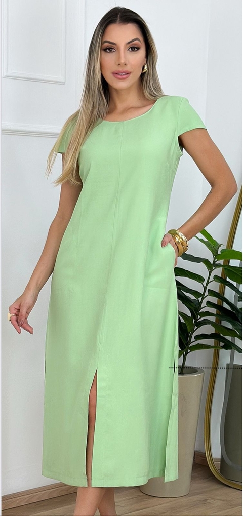 Vestido Midi Marant c/ manga