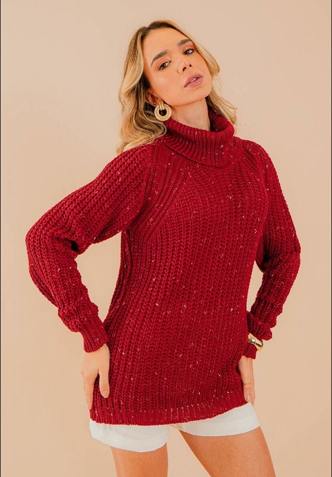 Blusa Tricô Gola Mariana