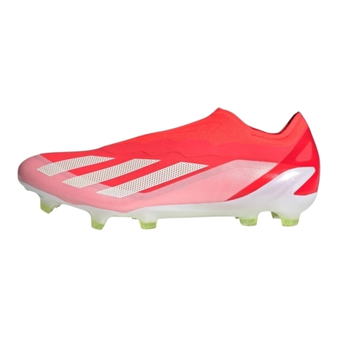 Chuteira de Campo Adidas X Crazyfast.1 FG Laceless Energy Citrus