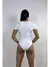 Body Manga Curta Amélie - comprar online