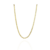 Choker Com Corrente Trabalhada Banhado em Ouro 18k
