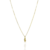 Colar Pingente com Zircônia Colorida Banhado em Ouro 18k