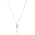 Colar Pingente com Zircônia Colorida Banhado em Ouro 18k