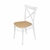 Silla Plats Blanco y Ratan - comprar online