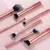 CONJUNTO DE PINCÉIS DE MAQUIAGEM COM 7 PEÇAS – PARA BLUSH, PÓ, CORRETIVO E SOMBRA na internet