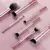CONJUNTO DE PINCÉIS DE MAQUIAGEM COM 7 PEÇAS – PARA BLUSH, PÓ, CORRETIVO E SOMBRA na internet