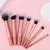 CONJUNTO DE PINCÉIS DE MAQUIAGEM COM 7 PEÇAS – PARA BLUSH, PÓ, CORRETIVO E SOMBRA - ValeuCadaCentavo