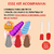Kit 6 Formas Antiaderentes Para Air Fryer - ValeuCadaCentavo