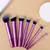 CONJUNTO DE PINCÉIS DE MAQUIAGEM COM 7 PEÇAS – PARA BLUSH, PÓ, CORRETIVO E SOMBRA