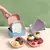 Kit Conjunto 10 Pratos Com Base Plásticos Duros Reutilizáveis - comprar online
